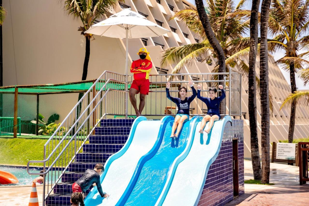 Ocean Palace All Inclusive Premium Натал Екстер'єр фото The water slide at the pool