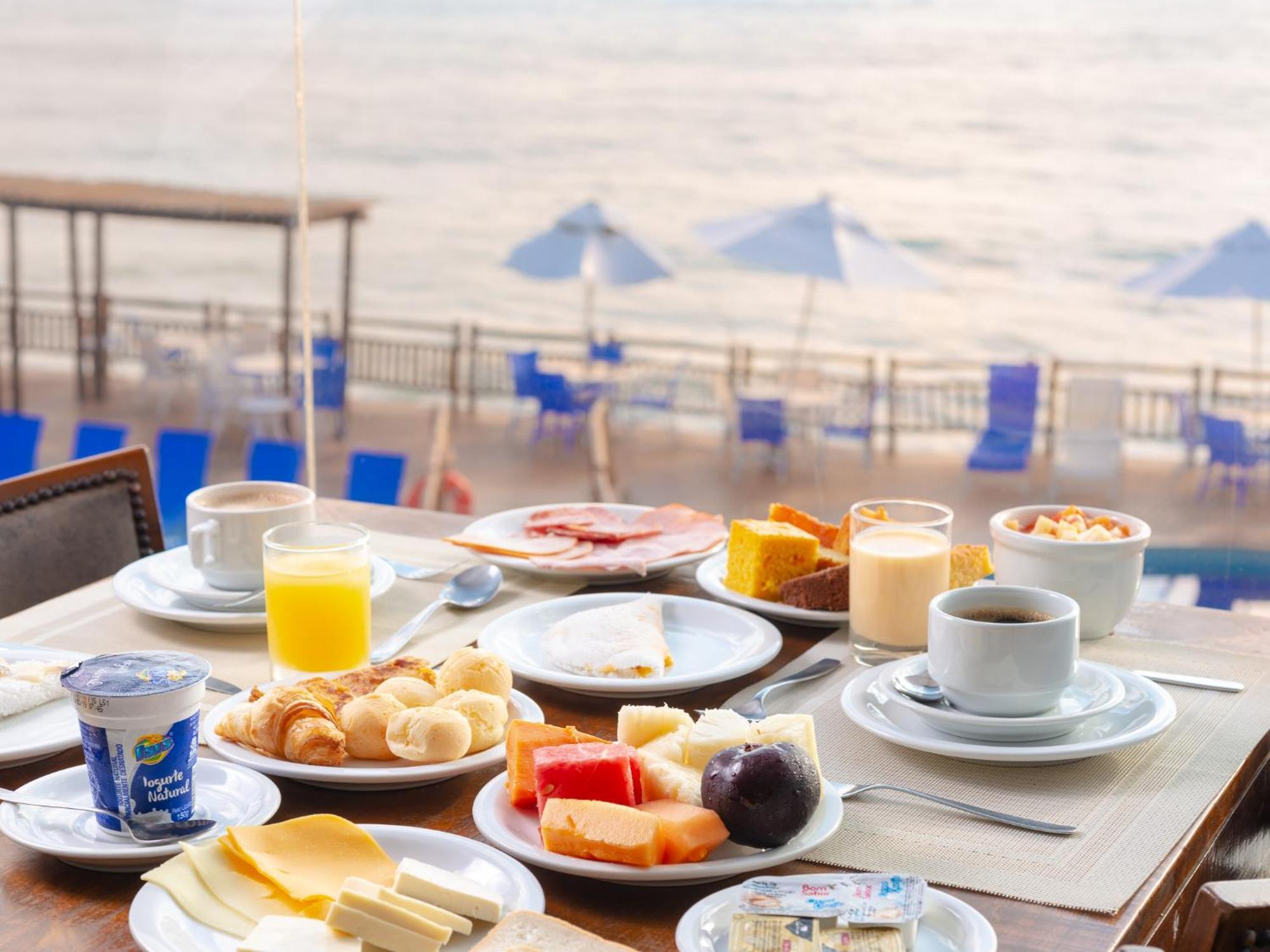 Ocean Palace All Inclusive Premium Натал Екстер'єр фото A typical continental breakfast