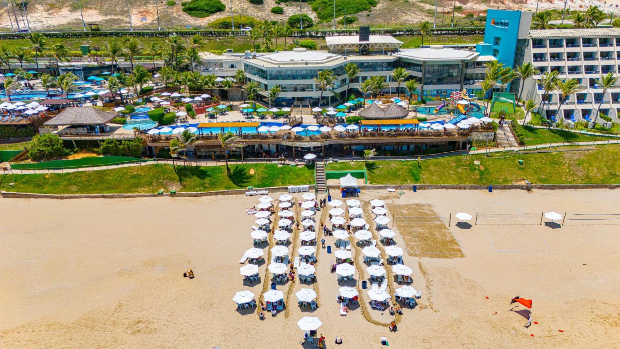Ocean Palace All Inclusive Premium Натал Екстер'єр фото Aerial view of the beach club